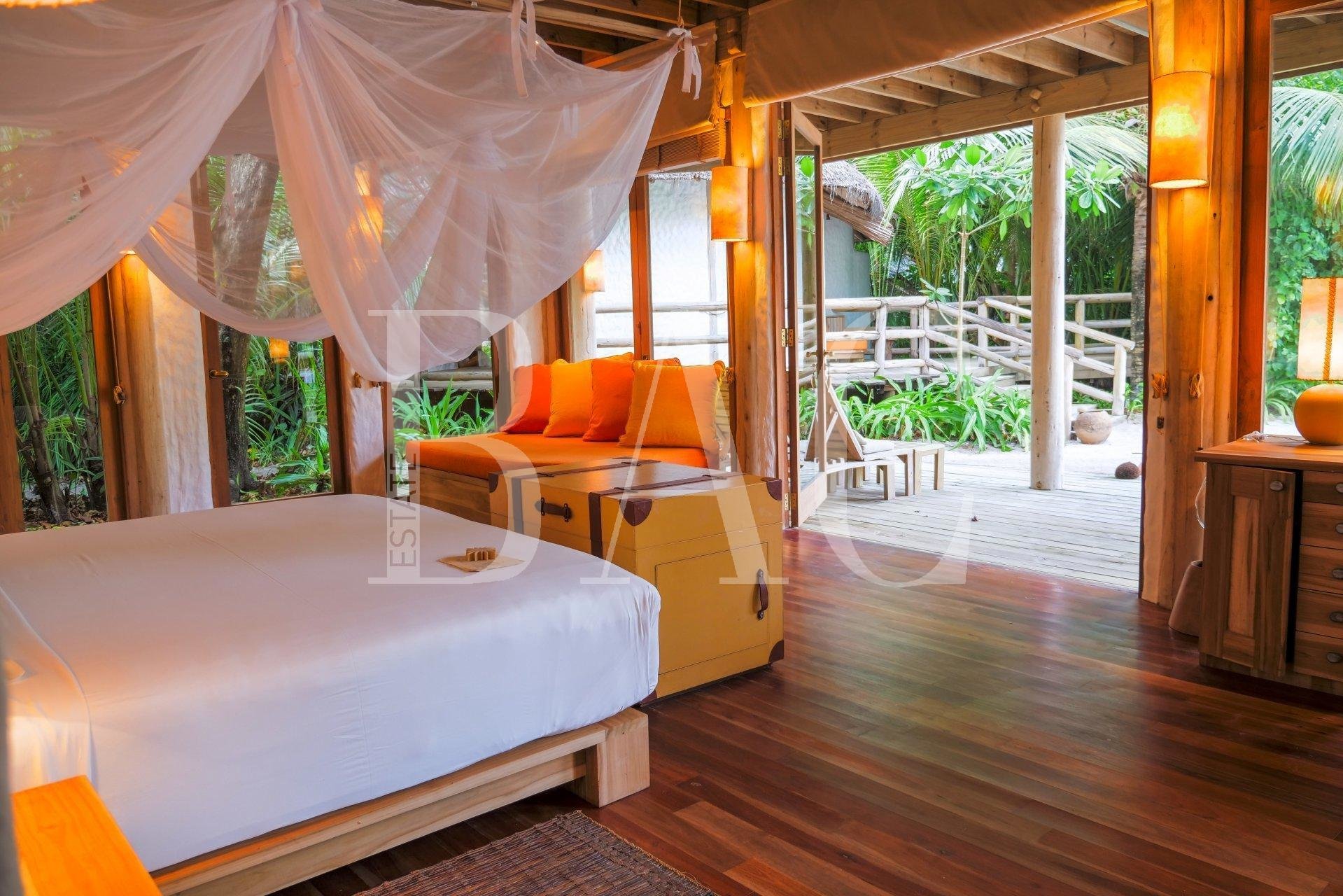 9 bedroom villa on an island in the Maldives