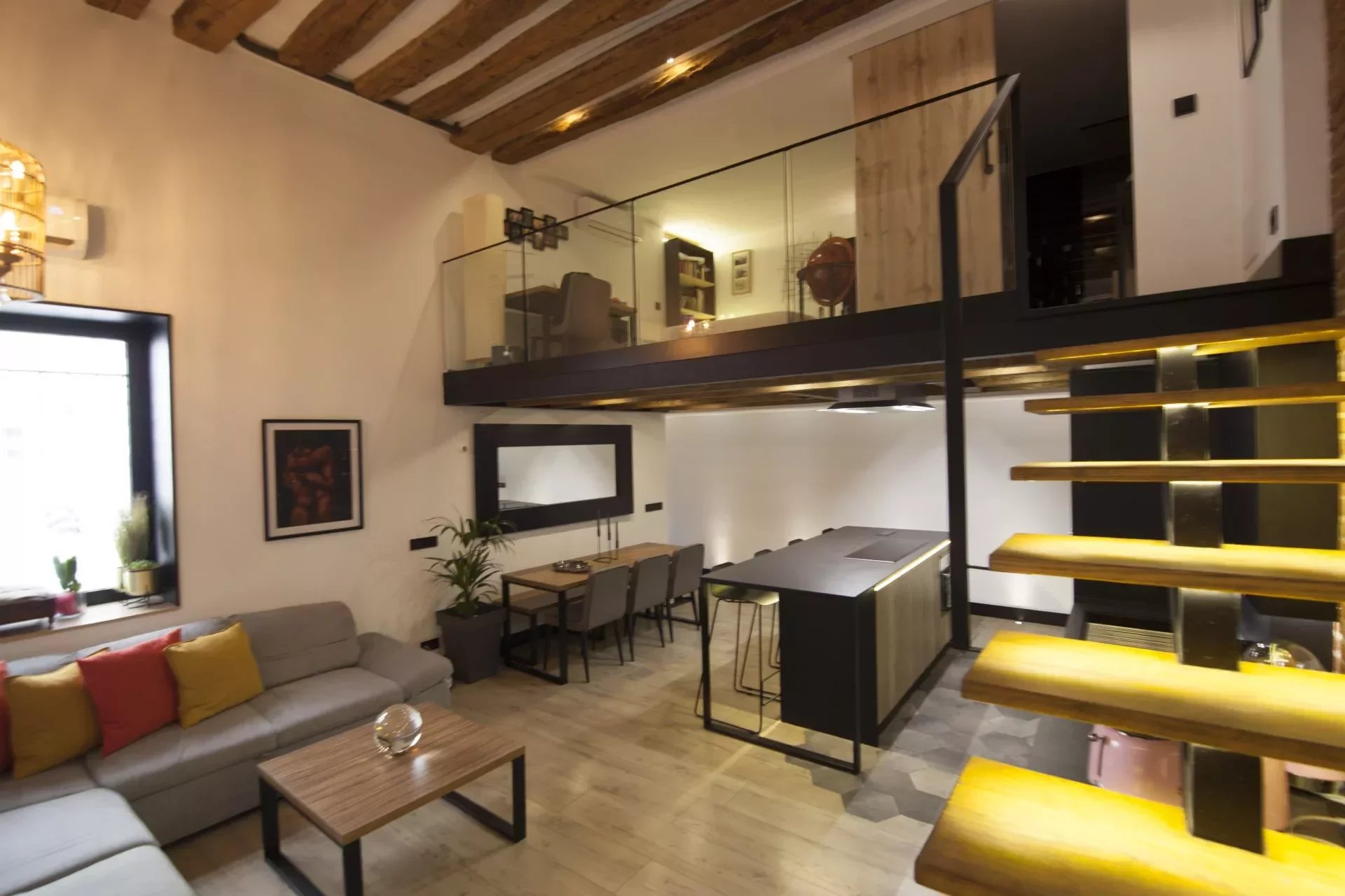 Madrid - Centro - Sol - Appartement extérieur de design avec 3 chambres