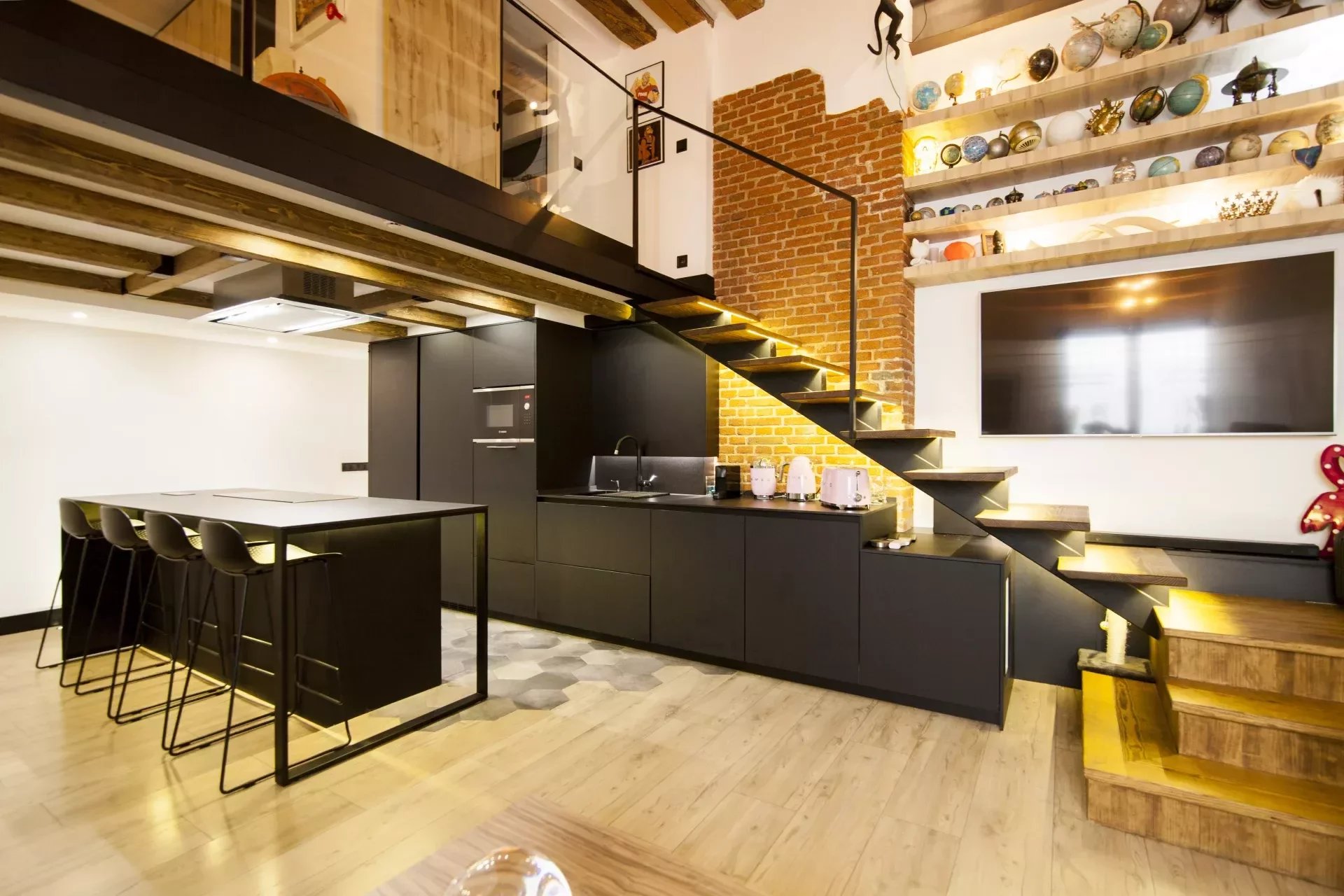 Madrid - Centro - Sol - Appartement extérieur de design avec 3 chambres