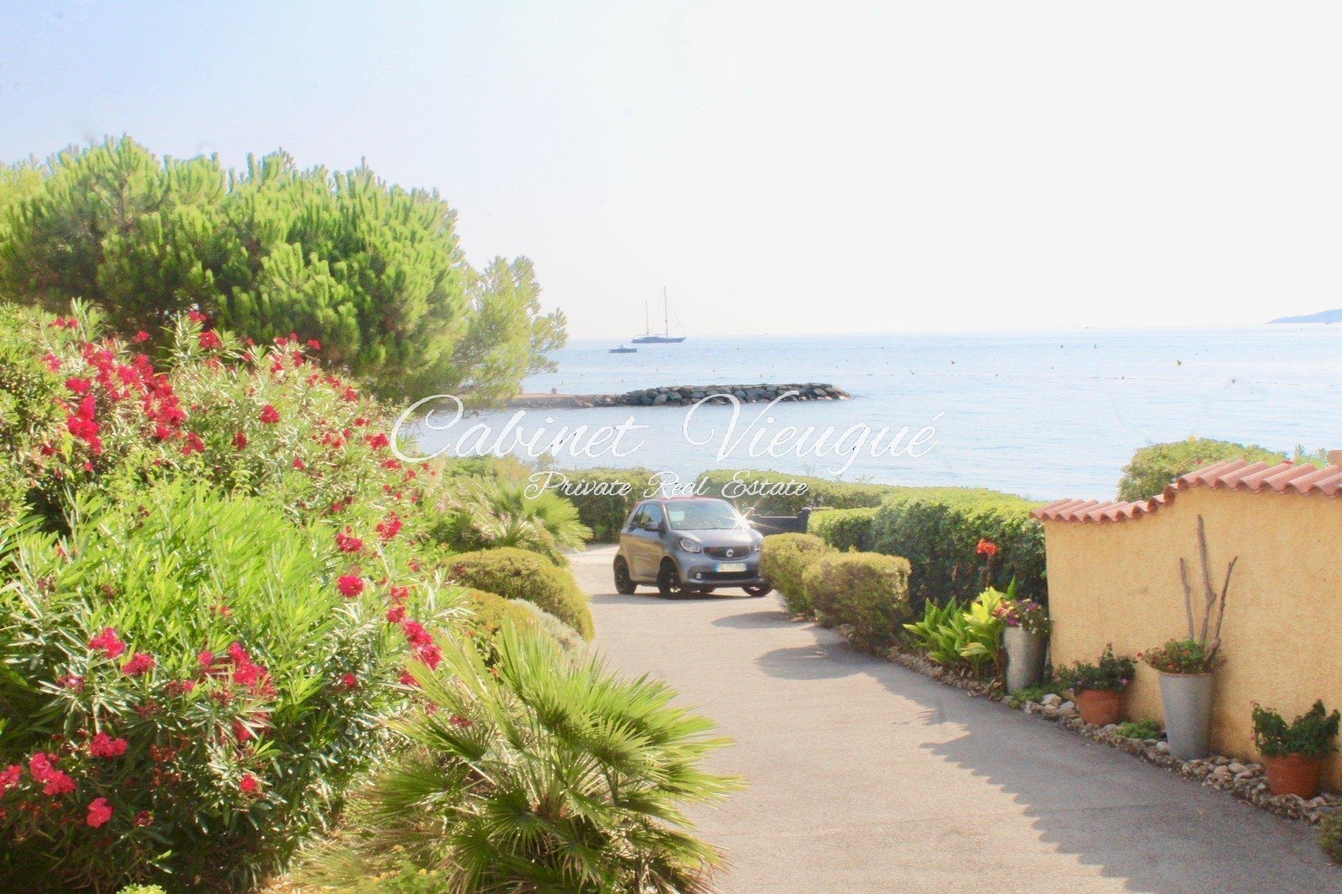 Sea Front Villa for Sale in Grimaud