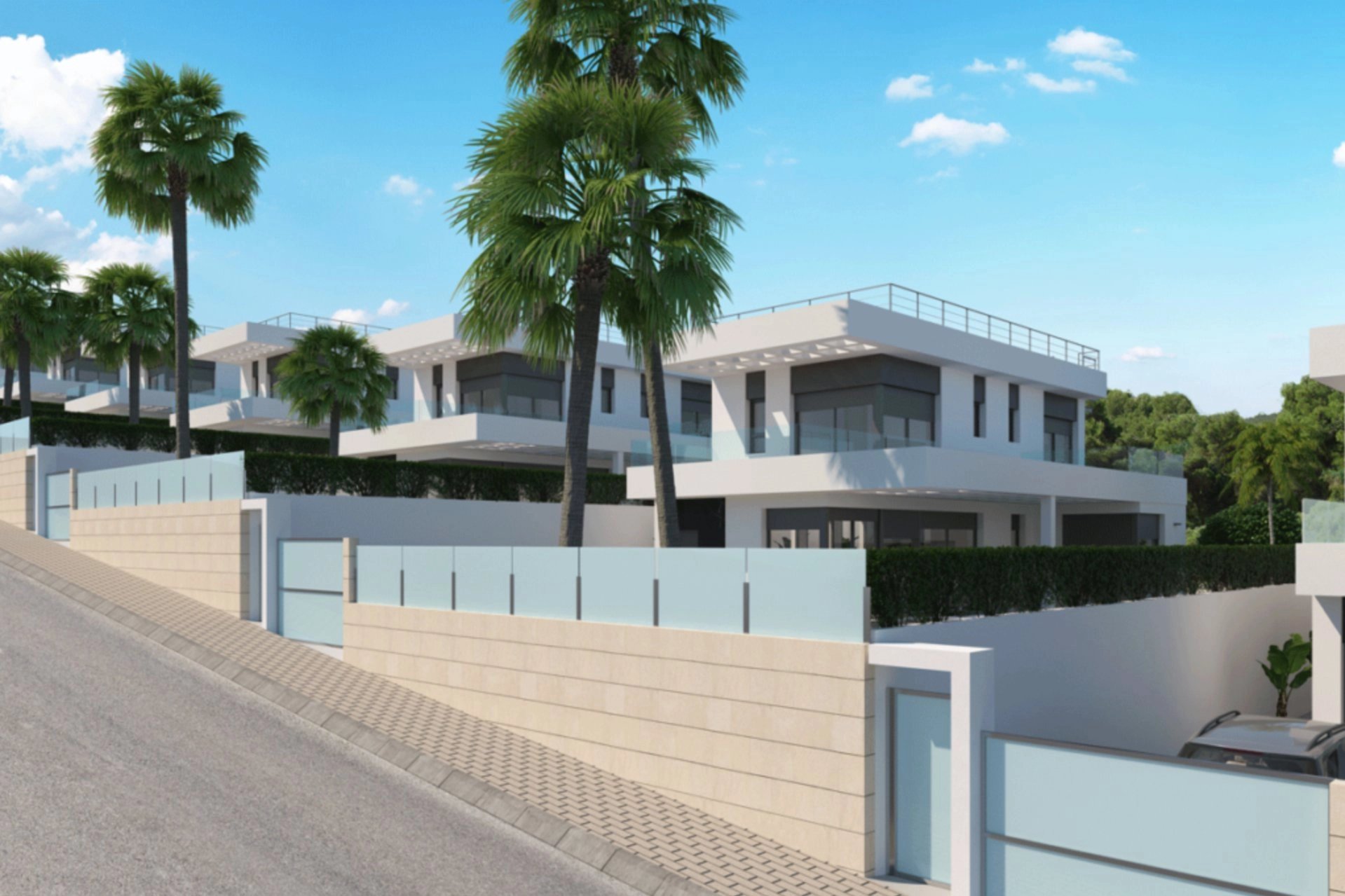 Villa de luxe résidentielle exclusive avec vue sur la mer