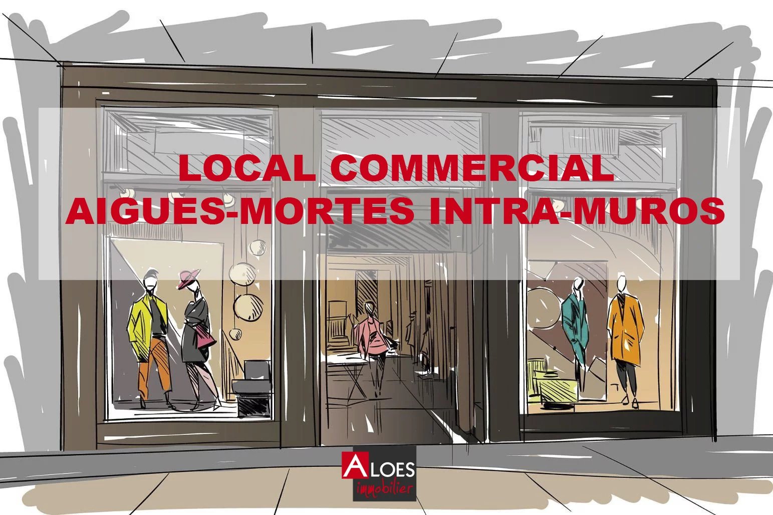 Location Commerce Aigues-Mortes