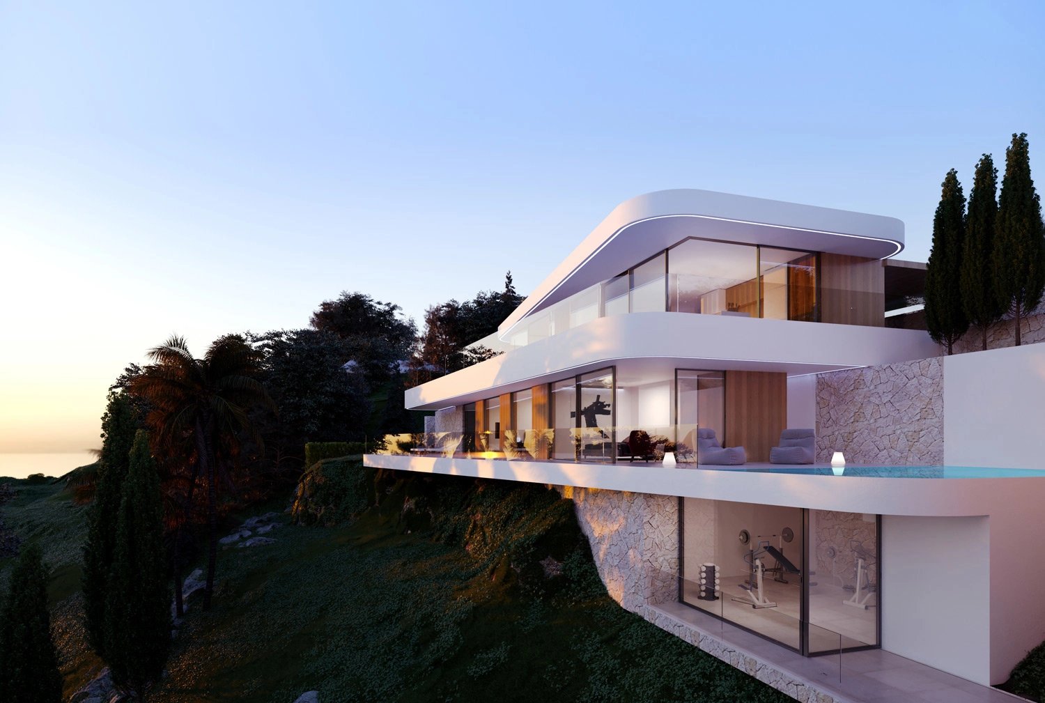 New built exclusive project in Moraira