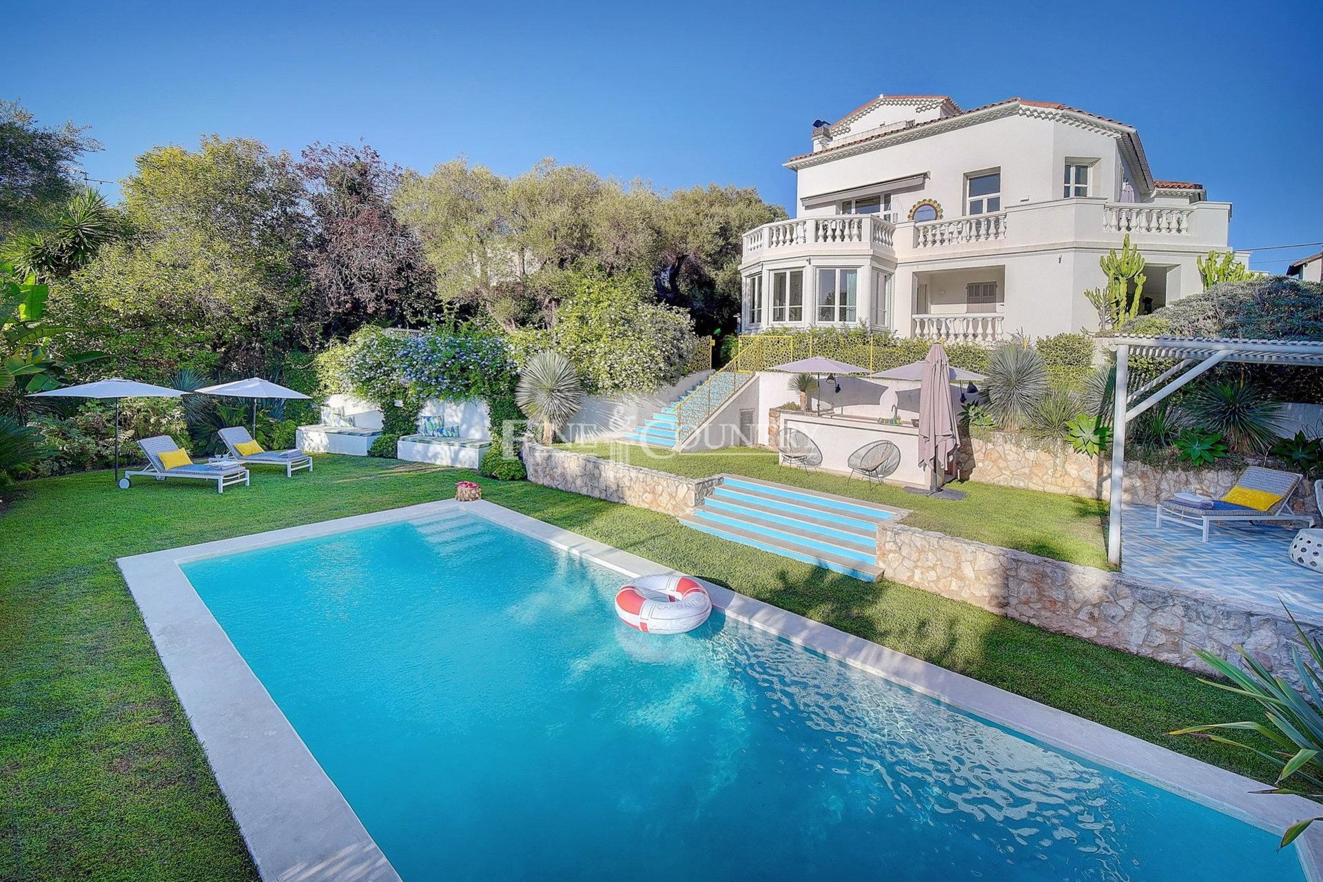 Belle Epoque Villa for sale on the Cap d'Antibes Accommodation in Cannes
