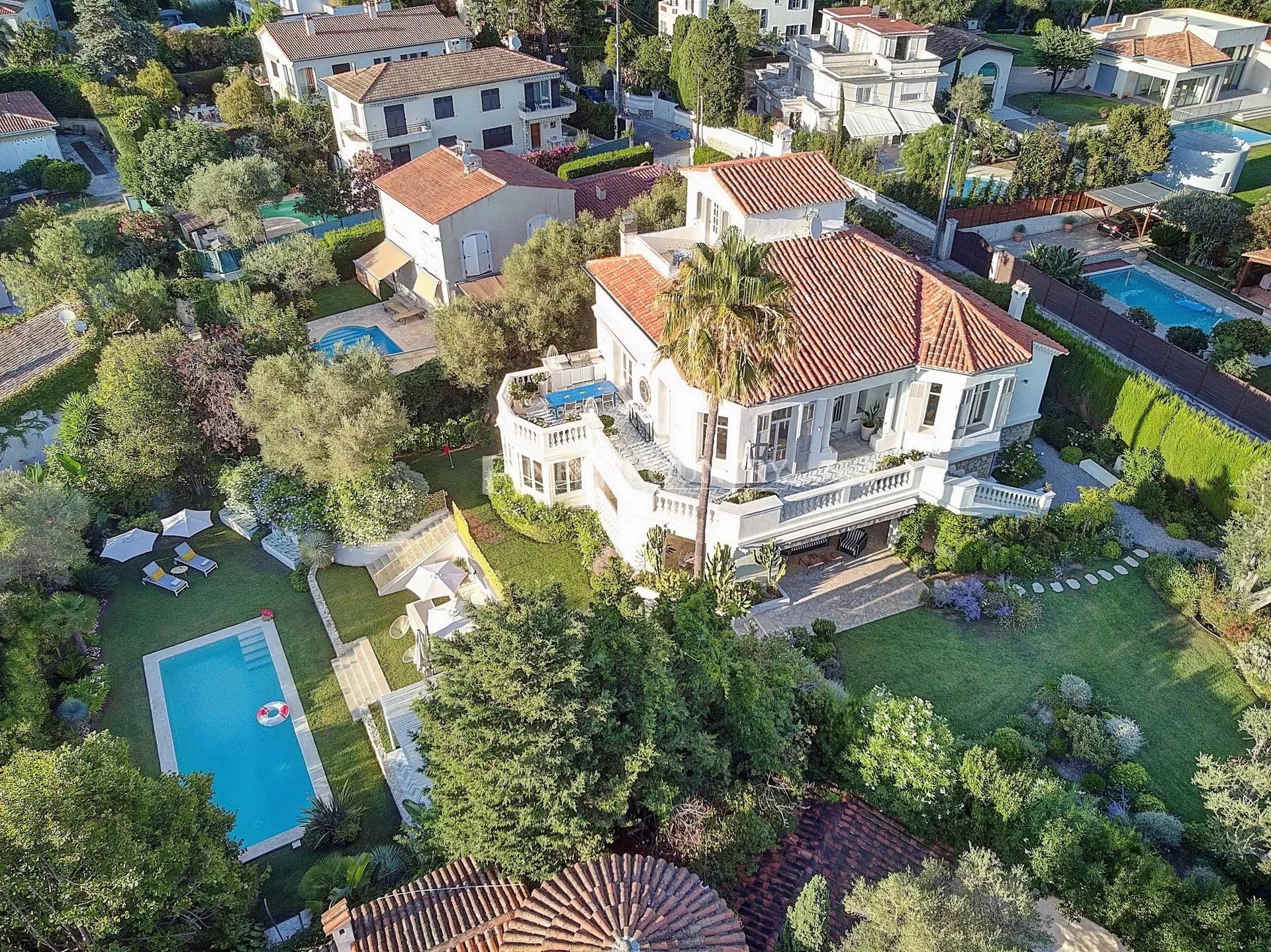 Belle Epoque Villa for sale on the Cap d'Antibes