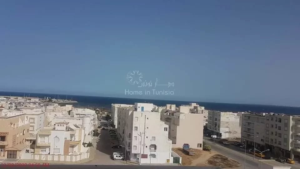 A vendre un appartement S+2 cité El Agba Monastir  vue sur mer