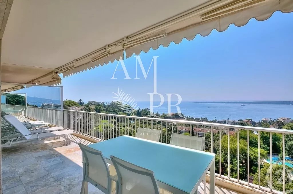 Cannes Californie - Luxury Flat 84sqm - Top Floor - Panoramic Sea View - 4 People