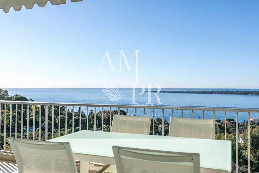 Cannes Californie - Luxury Flat 84sqm - Top Floor - Panoramic Sea View - 4 People