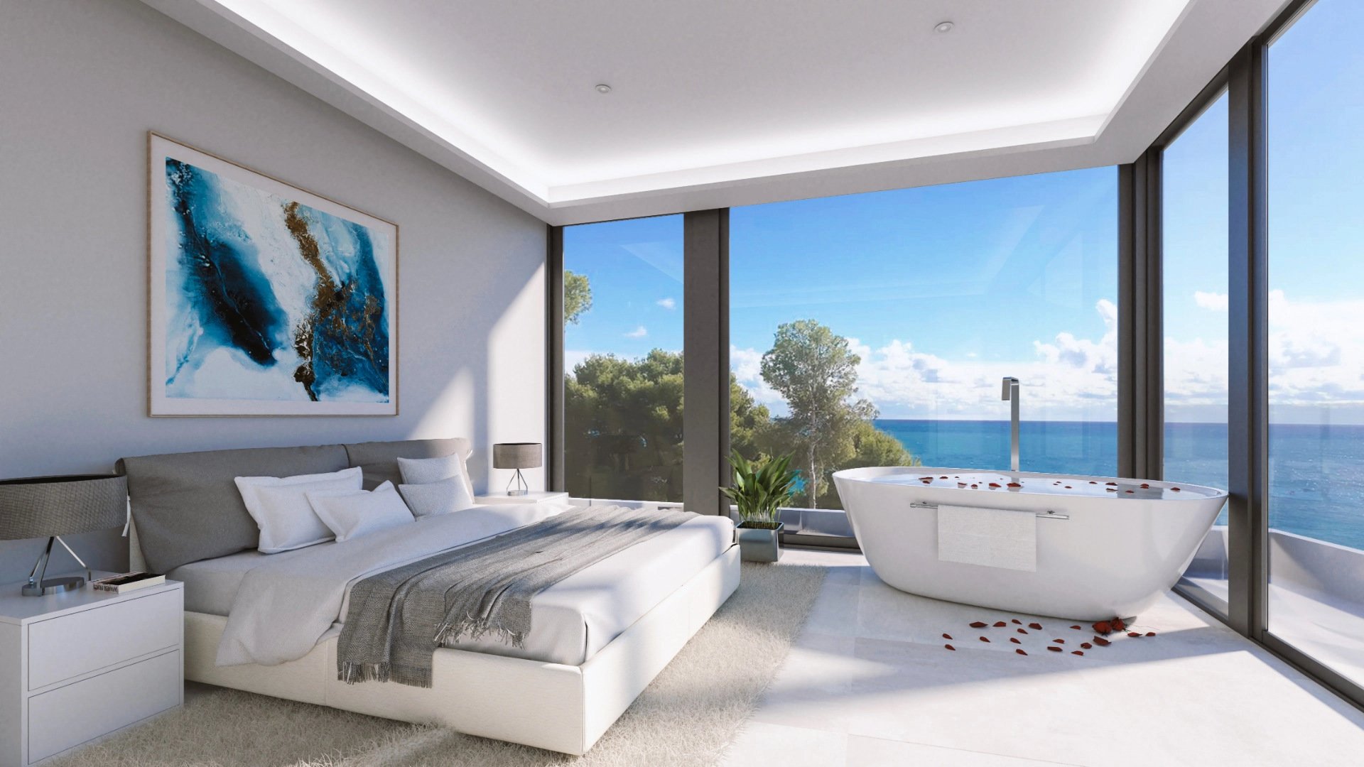 Villa moderne de luxe en bord de mer à Benissa