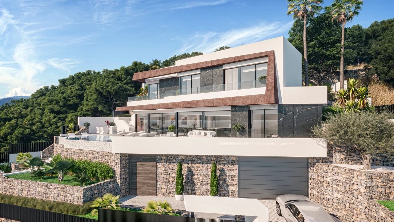 New project in Calpe with spectacular views