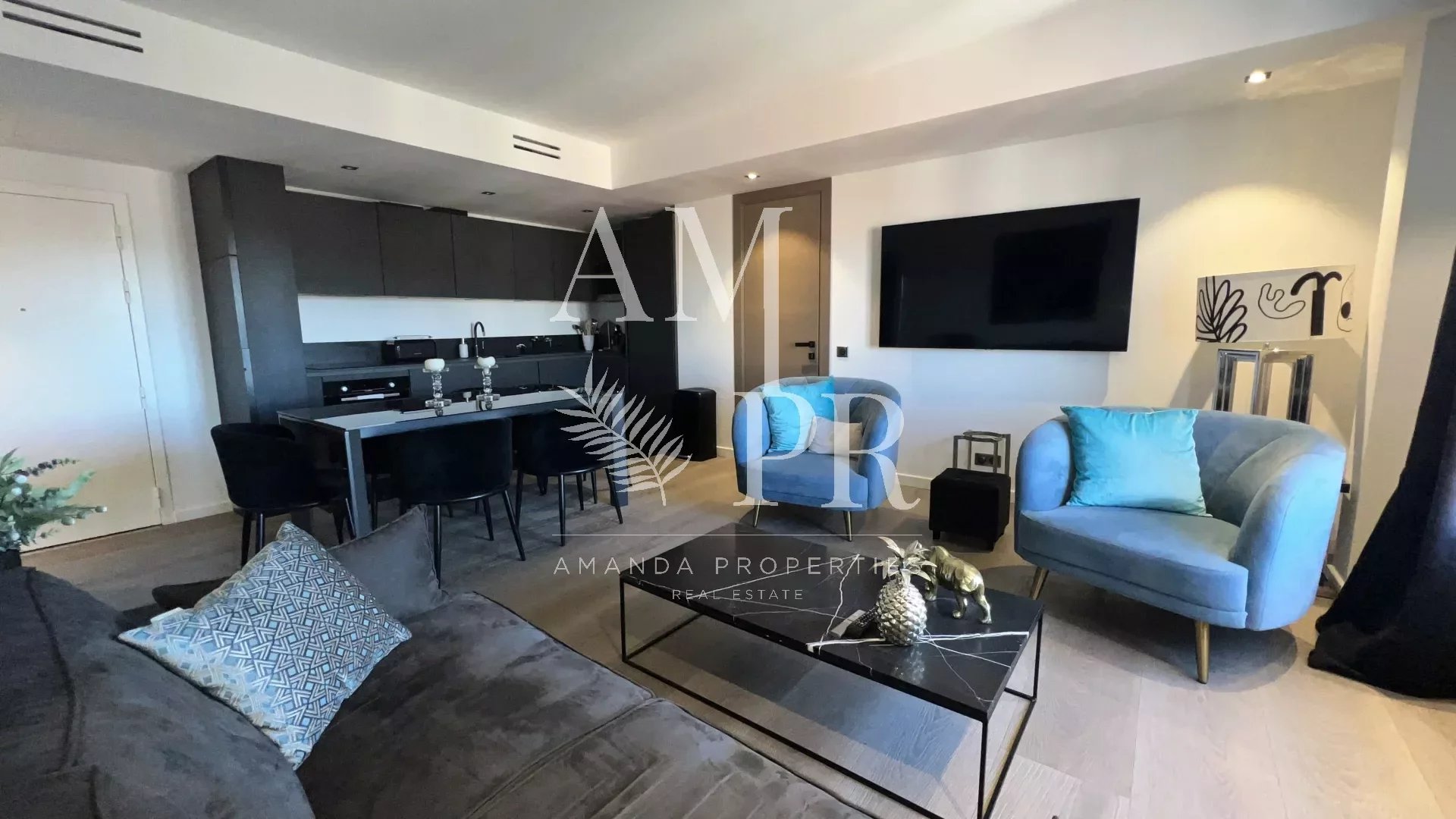 Superbe appartement 91 m² - Etage élevé - Cannes banane