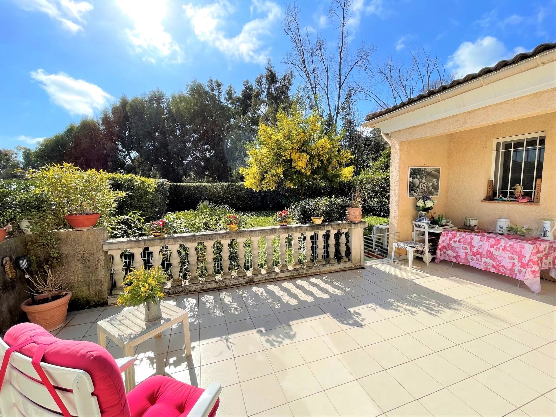 Villeneuve-Loubet - Hauts de Vaugrenier - Villa patio 3P jardin