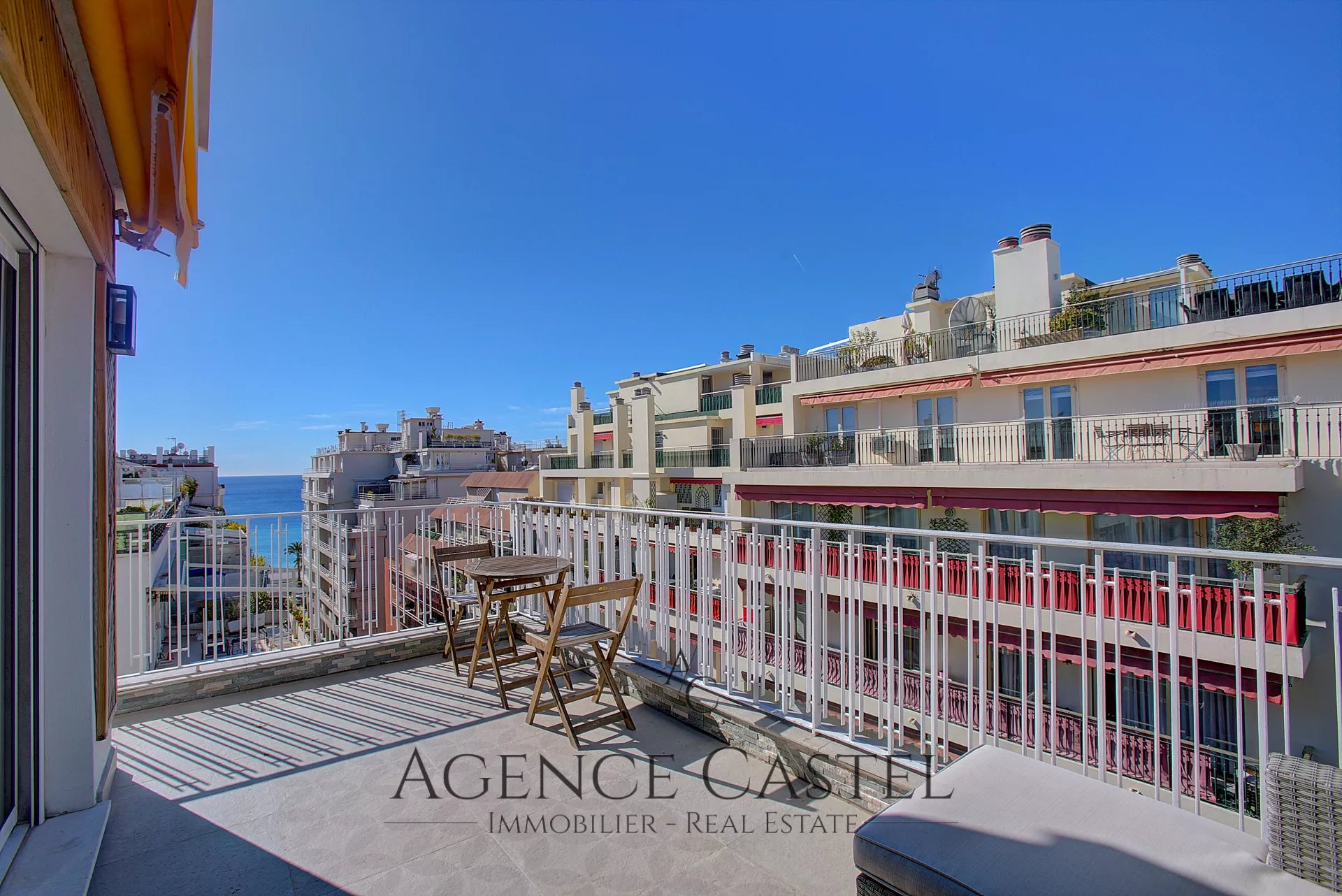 NICE CARRÉ D'OR - ONE BEDROOM PENTHOUSE WITH SEA VIEW TERRACE