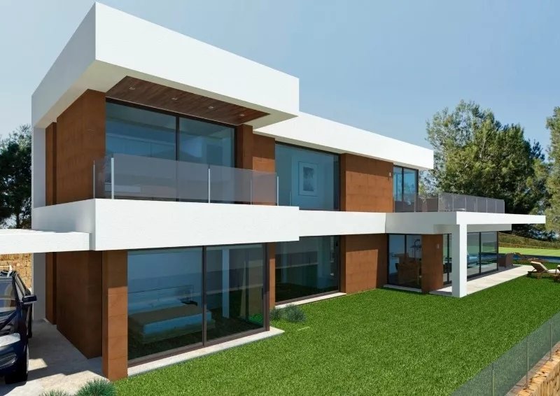 Nieuwbouw villa met 3 slaapkamers in Javea
