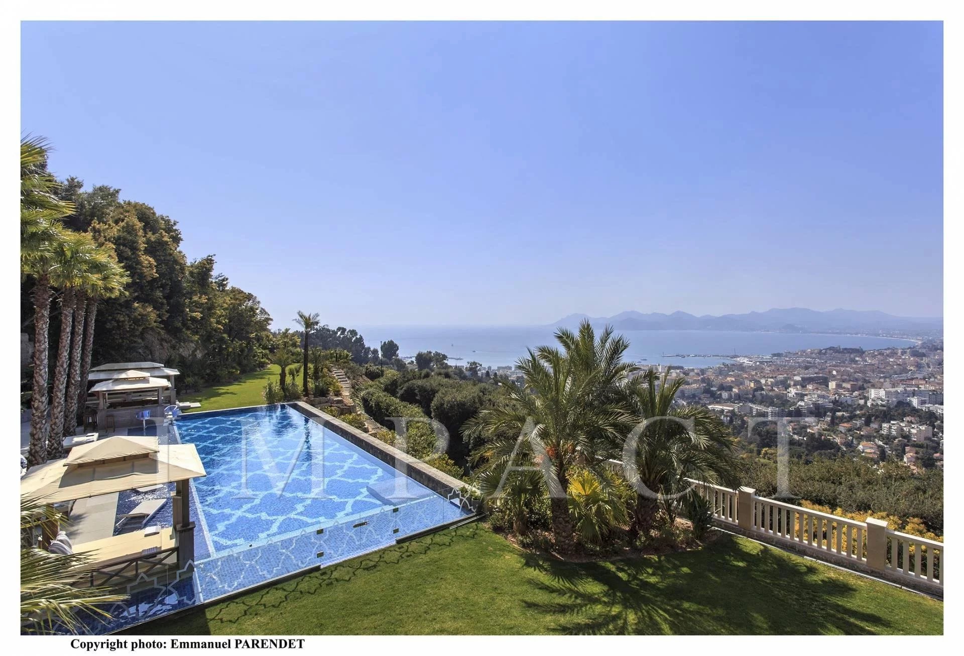 Cannes, exceptional villa for rental