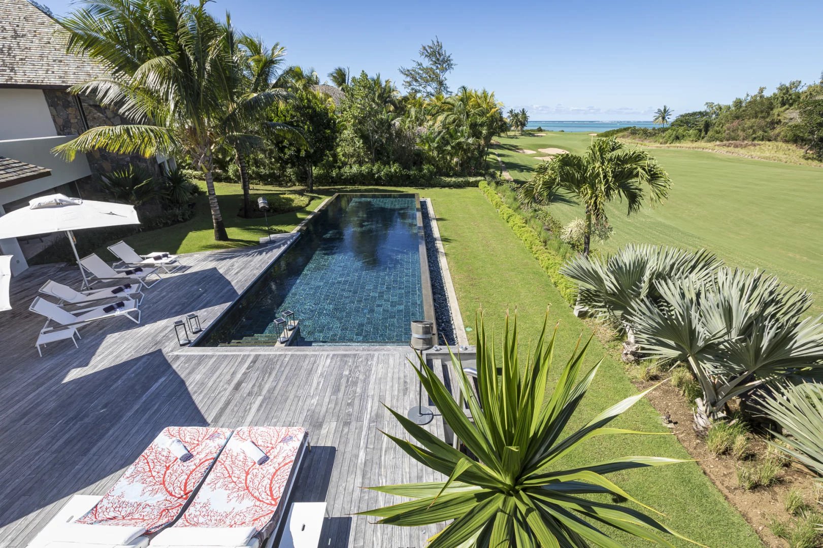 BEAU CHAMP - Villa spacieuse avec vue sur le lagon - 5 chambres