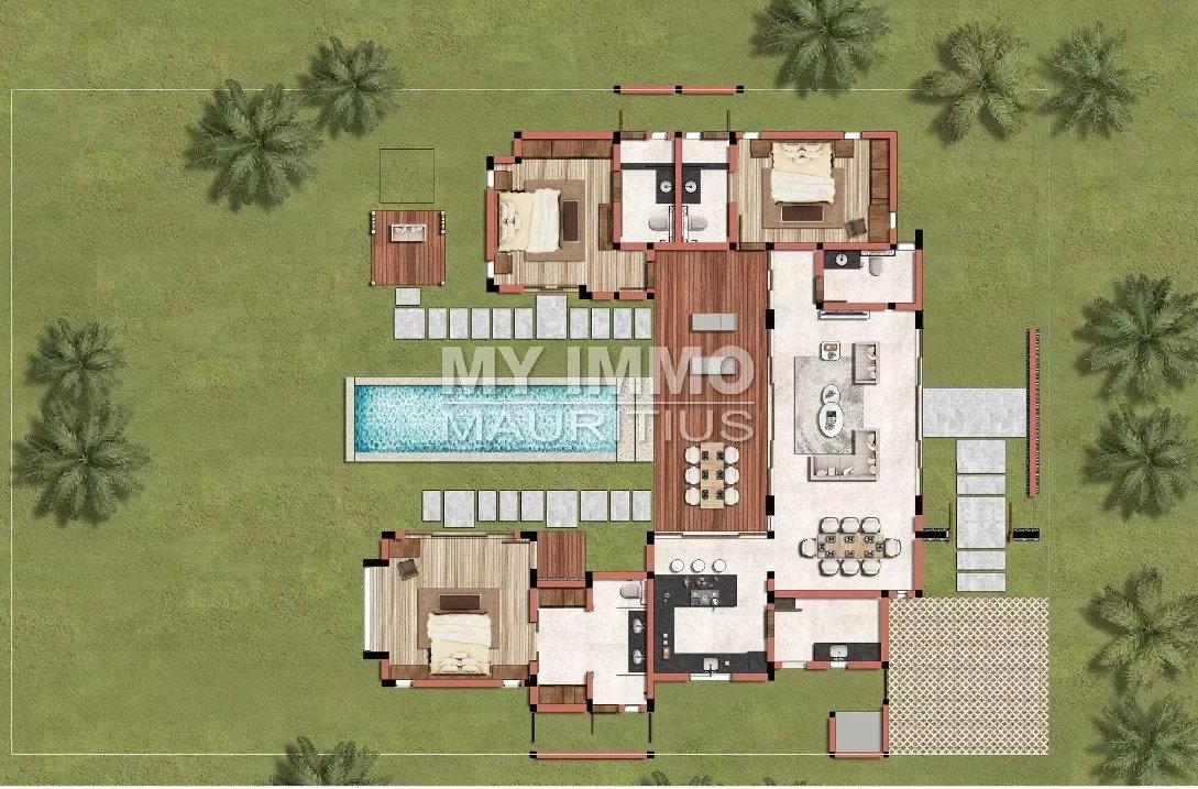 Luxury villas at 2 steps from the sea!