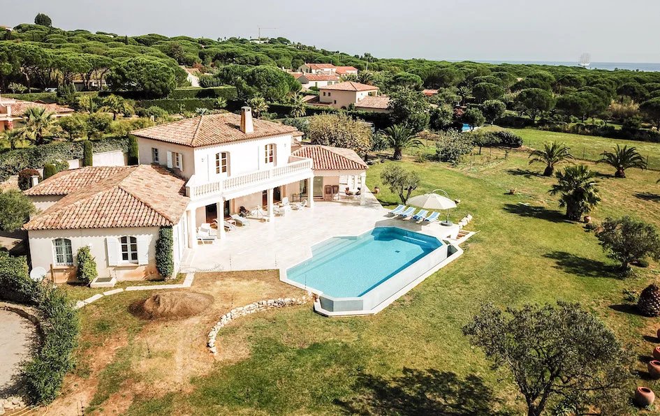 St Tropez Ramatuelle villa with 10.000 m2 lot