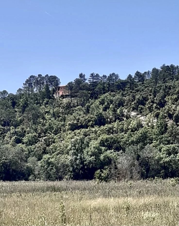 Panoramic view on the surrounding countryside