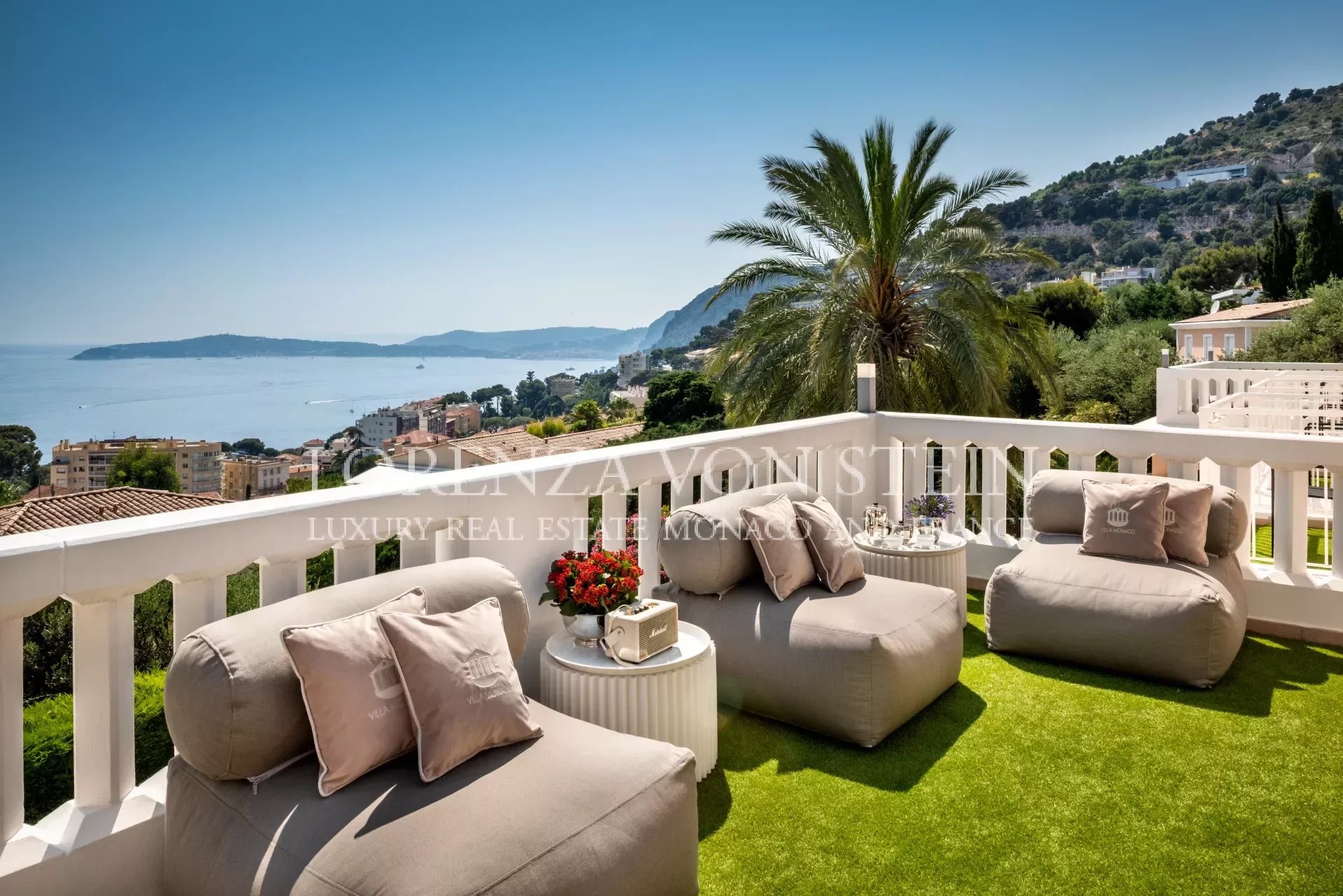 Prestigeträchtige Villa zur Vermietung vor den Toren Monacos