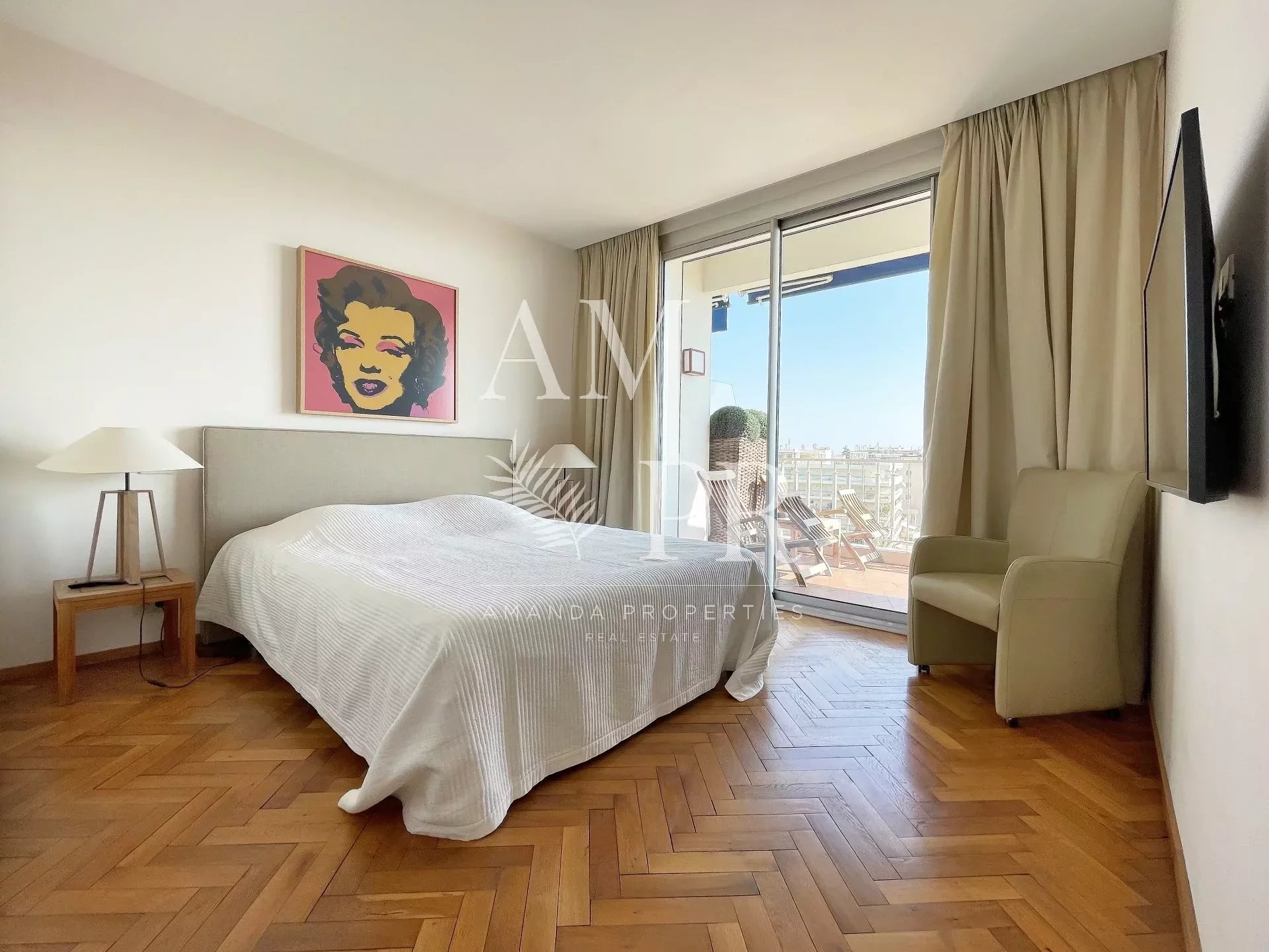 Cannes Croisette - Magnifique appartement 96 m2 - Vue Mer