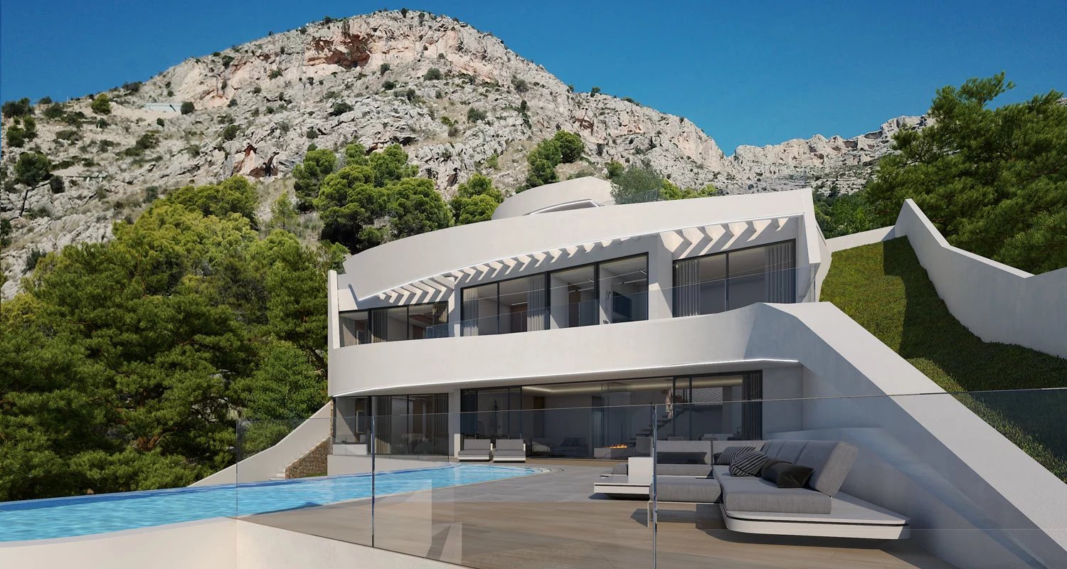 Exclusieve nieuwbouw villa in Altea Hills