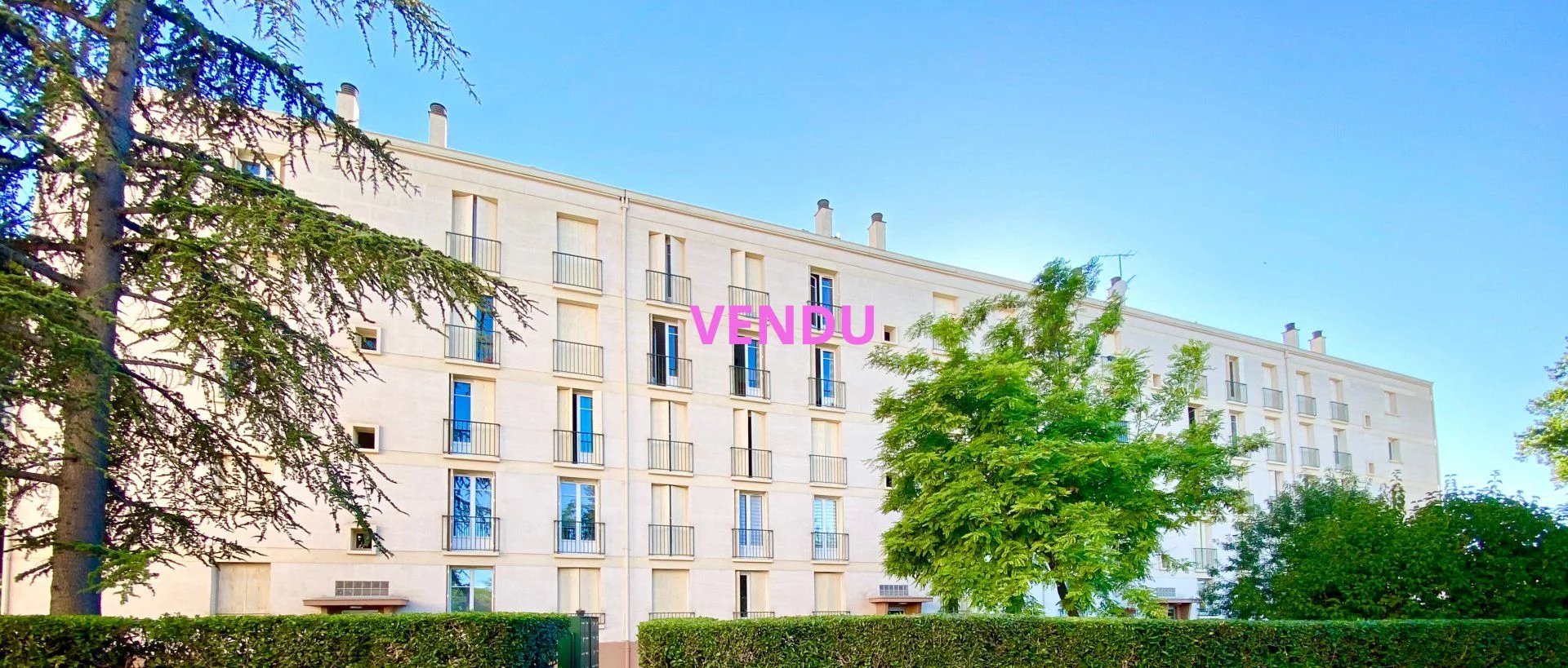 Appartement T3 avec balcon, cave et parking