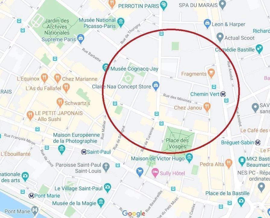 Location Local commercial - Paris 3ème Sainte-Avoye