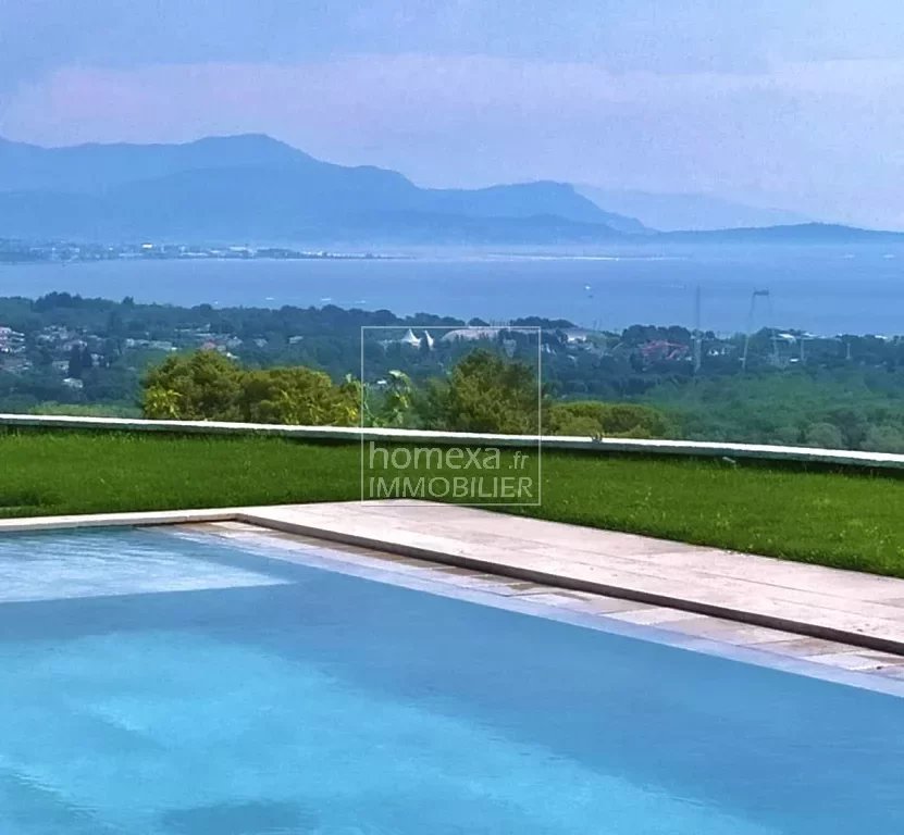 Villa luxe Antibes avec vue mer panoramique et SPA