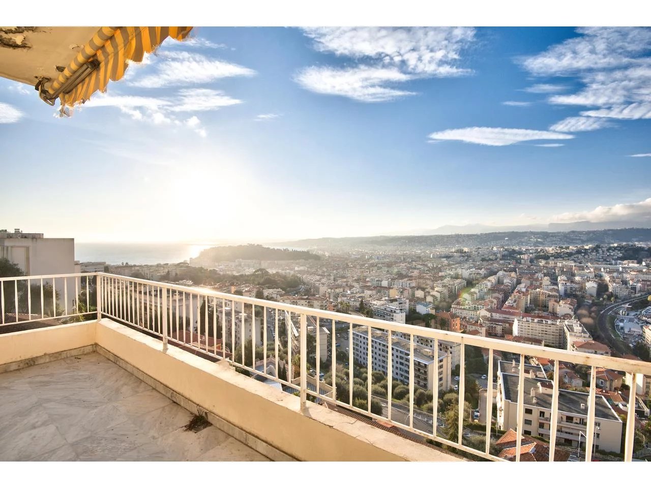 Apartment by Col de Villefranche with views and parking