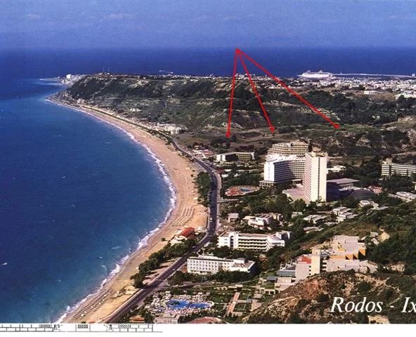 Property: total area of 132,439.00 sq.m on the western side of the island of Rhodes in Ixia position of Municipal Unit City of Ialyssos Rhodes 3.5 km away from the centre of the Town of Rhodes.