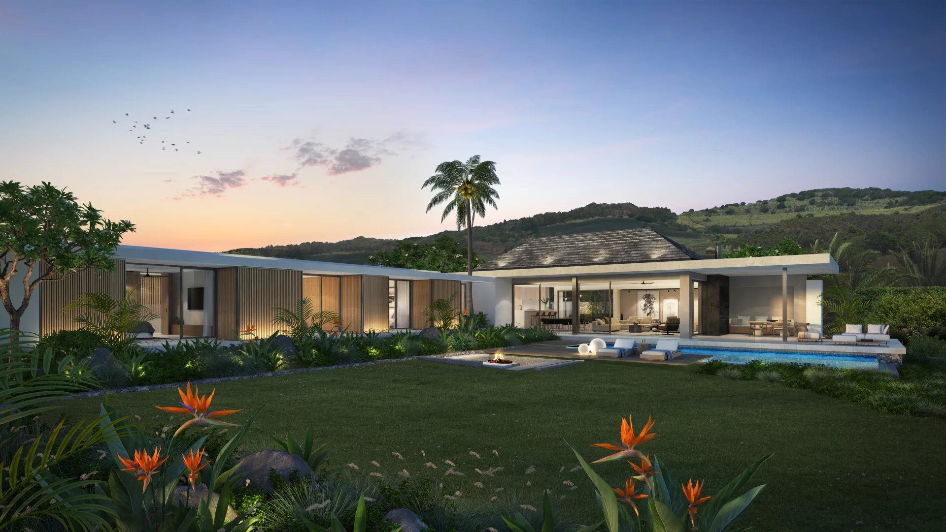 BEL OMBRE - Off-plan - Exceptional villa on the Golf course - 3 bedrooms