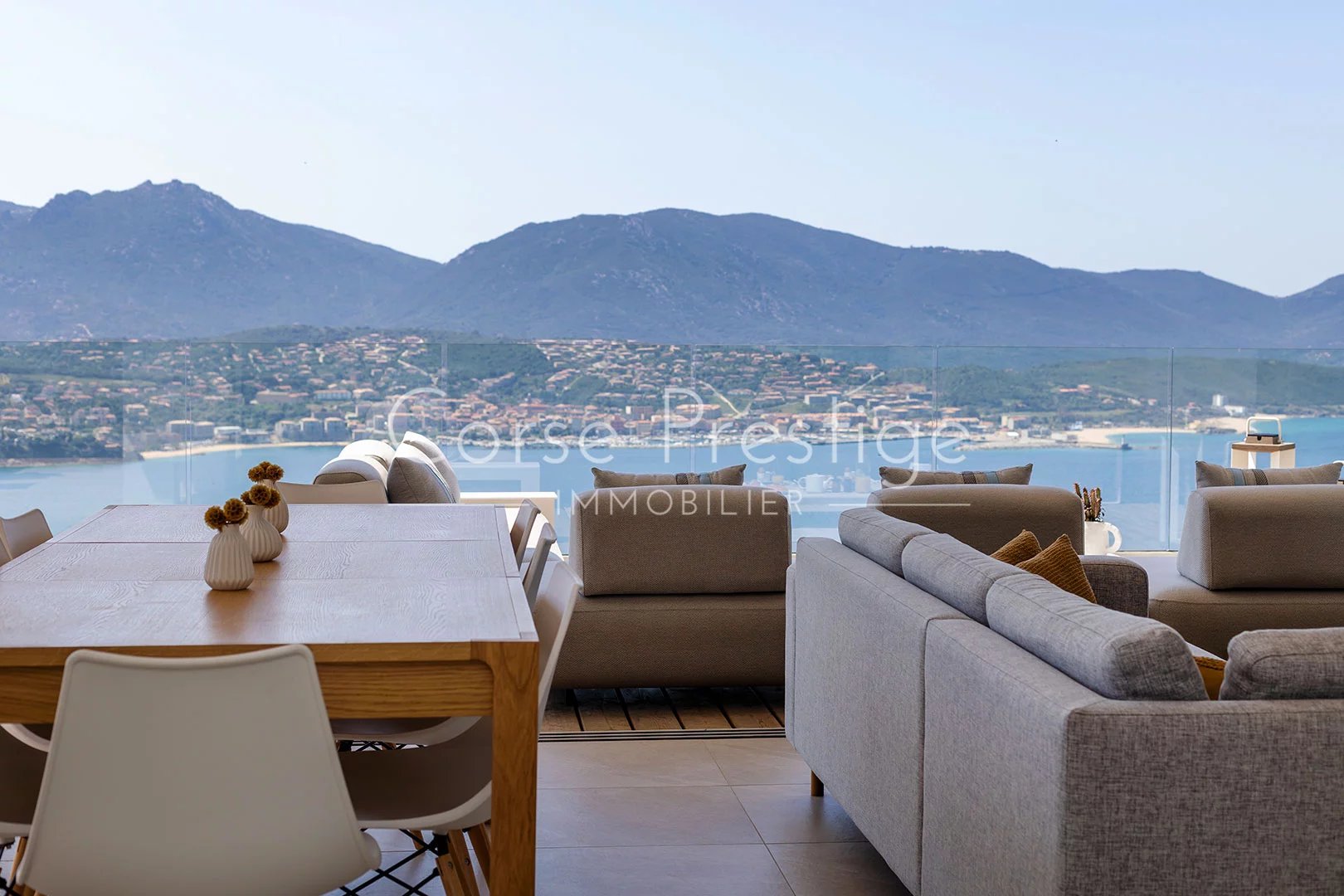 modern villa - rental property - propriano - south corsica image3