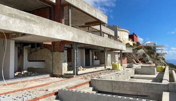 Nieuw luxe villaproject in Altea Hills in aanbouw