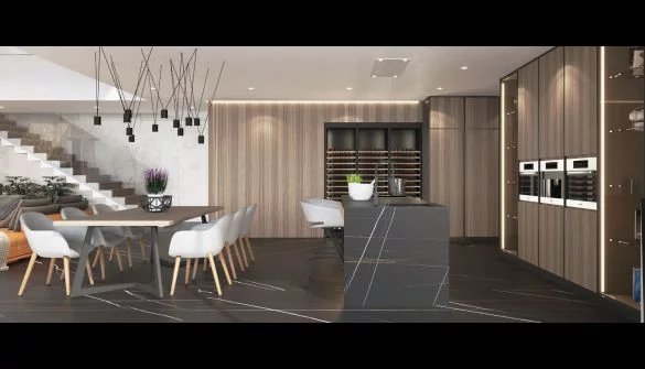 Nouveau projet de villa de luxe à Altea Hills en construction