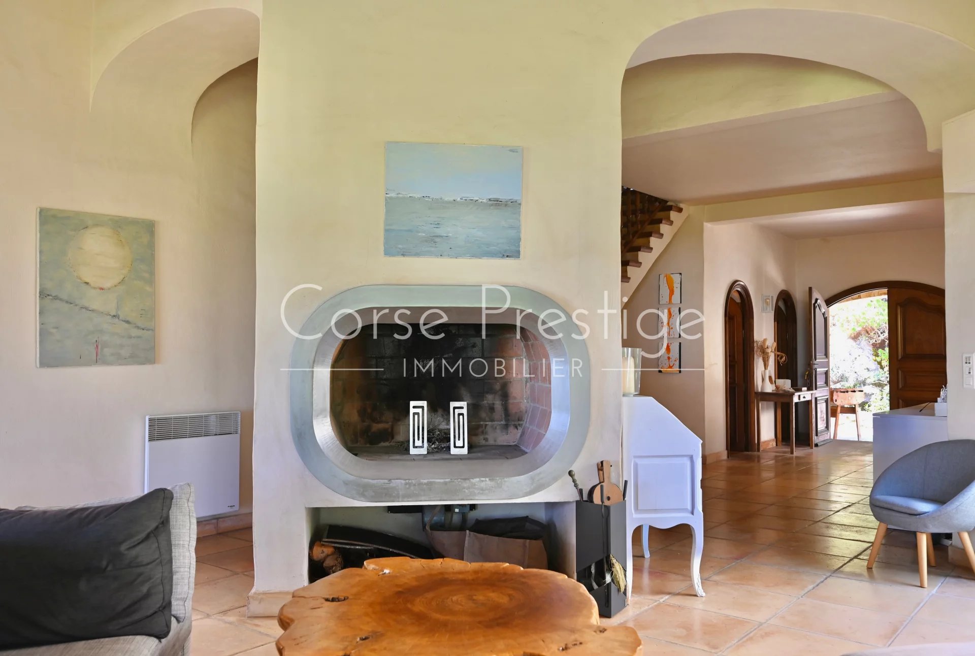 large family villa with beautiful sea view to rent in south corsica - ajaccio image5