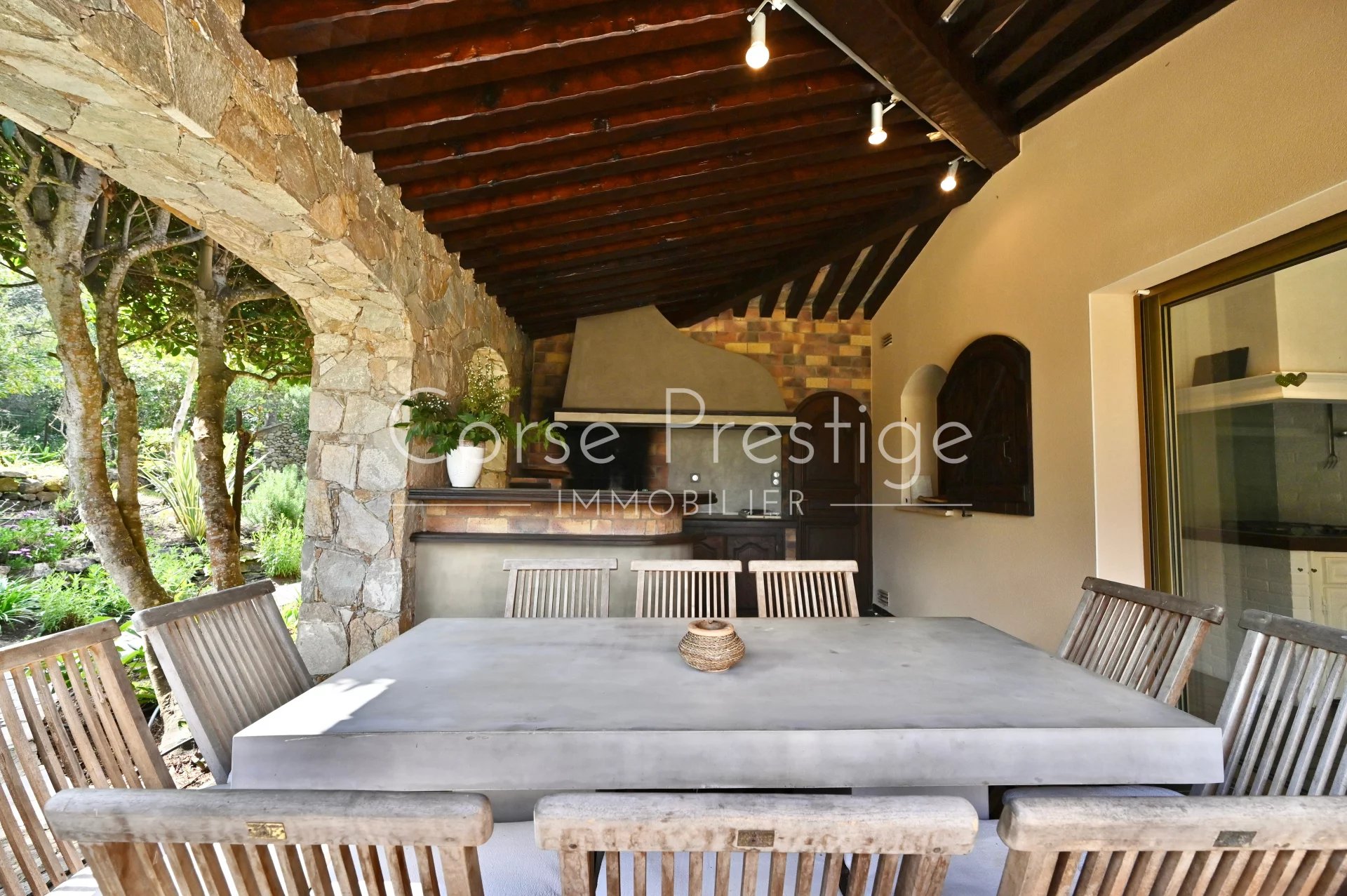 large family villa with beautiful sea view to rent in south corsica - ajaccio image4