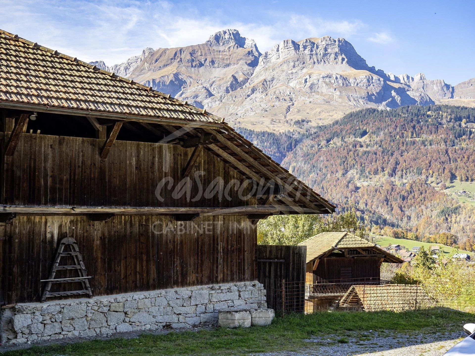 8km from Megève - Old farm with 2 chalets