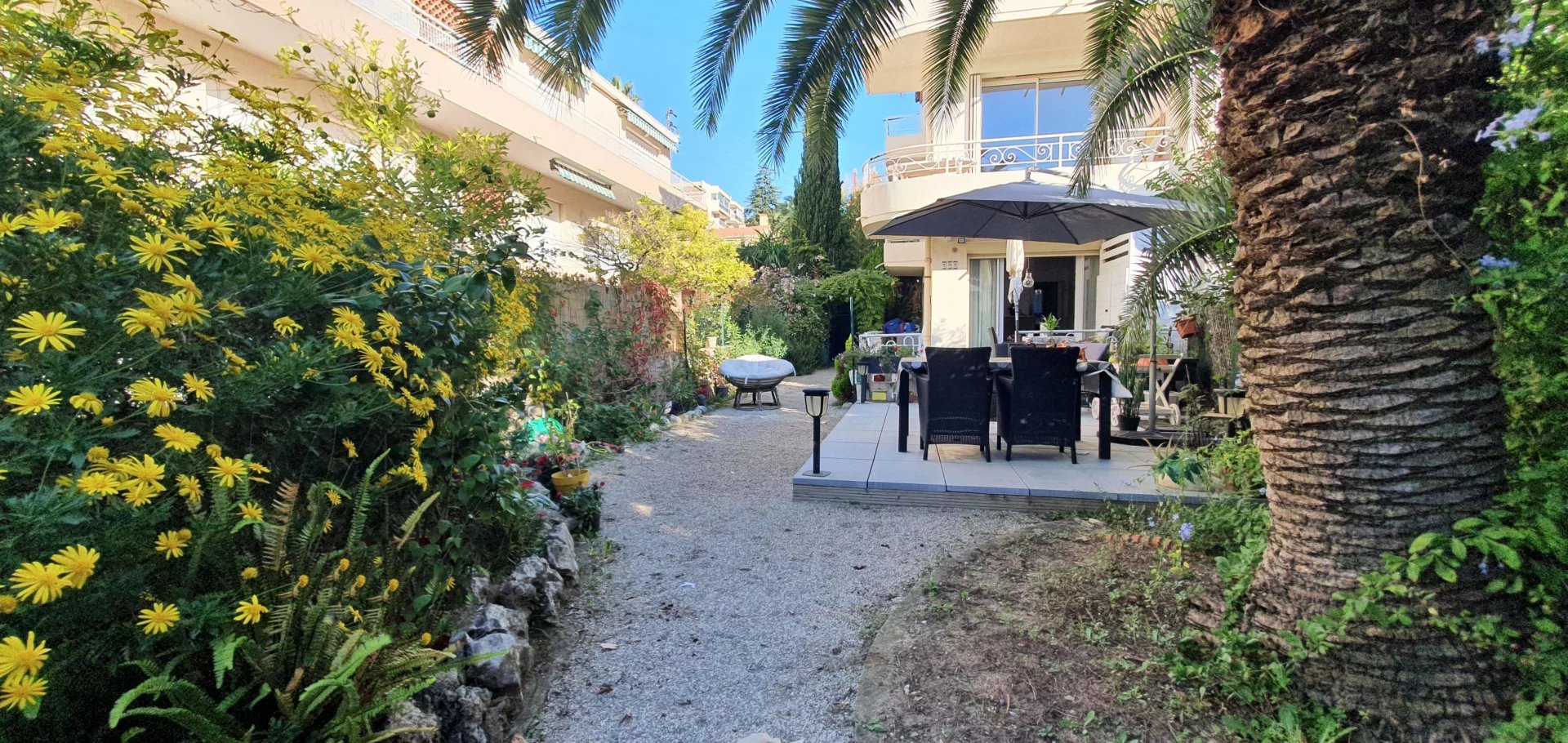 Cannes Plage du Midi property for sale with private garden