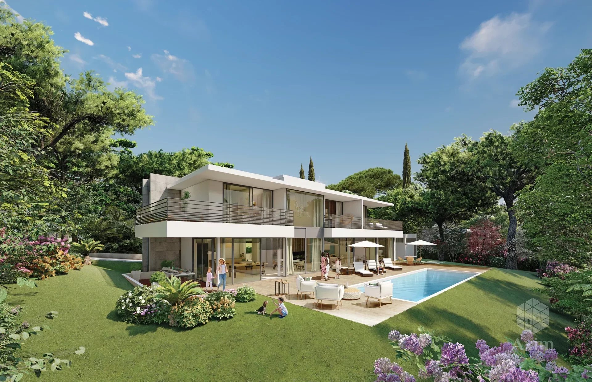 Exceptional new villa at the entrance to the Gulf of Valescure