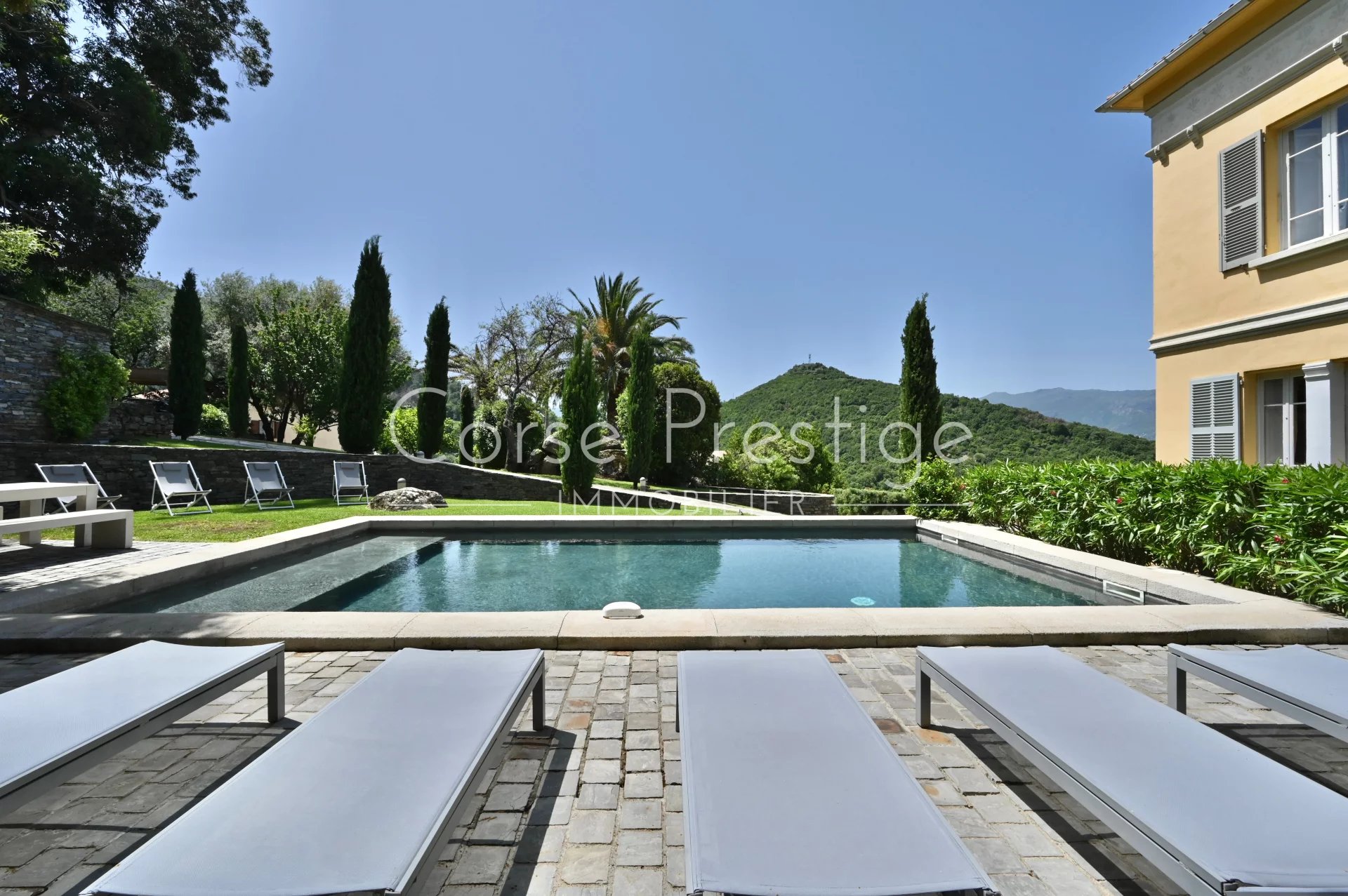 luxurious villa for rent - saint florent- corsica image1