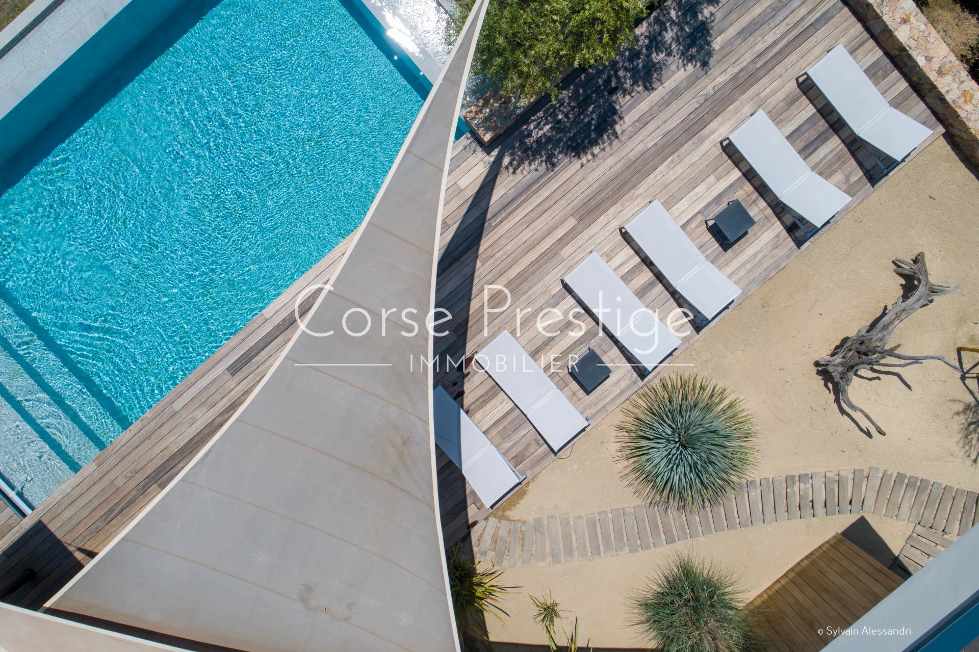 luxury contemporary villa for rent - propriano image2