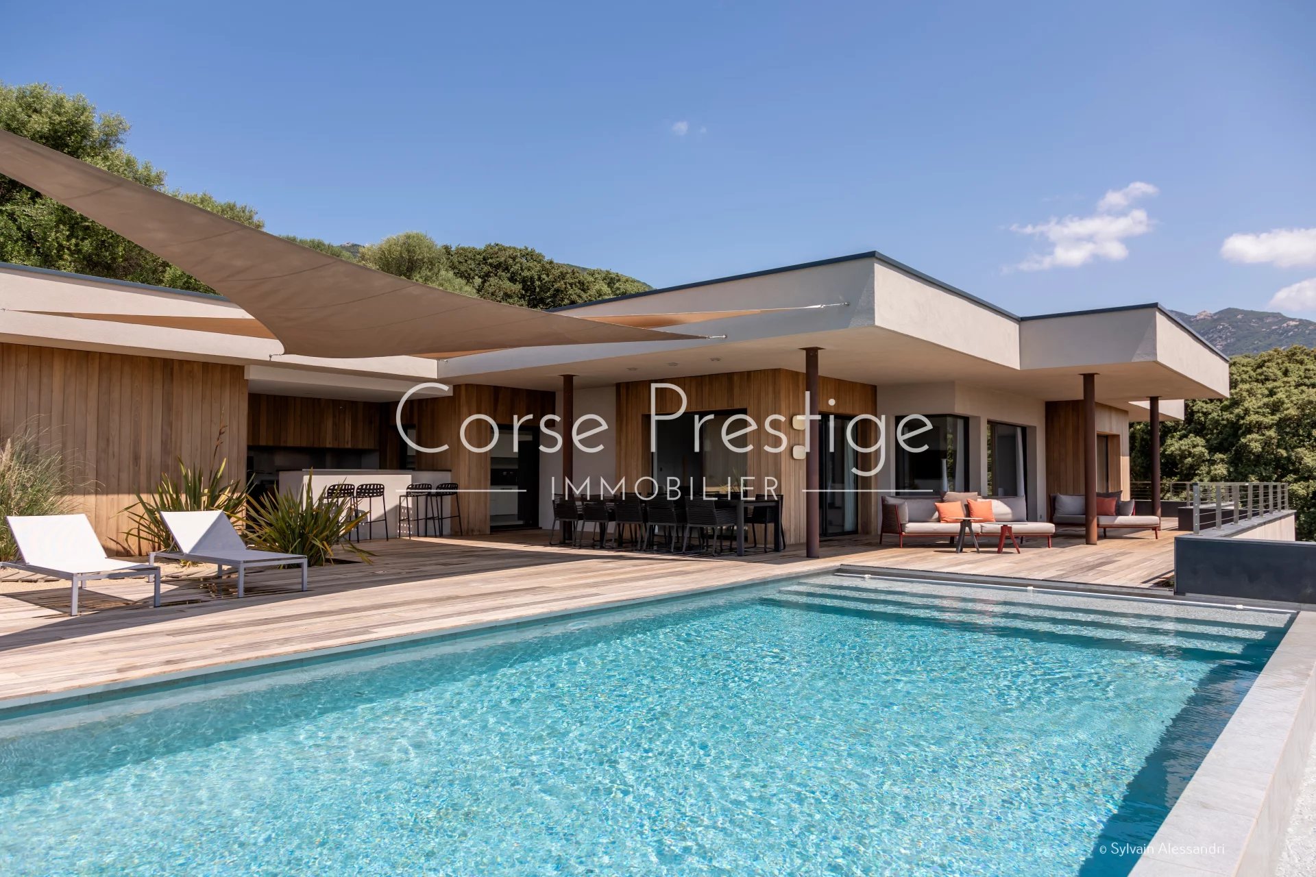 luxury contemporary villa for rent - propriano image4