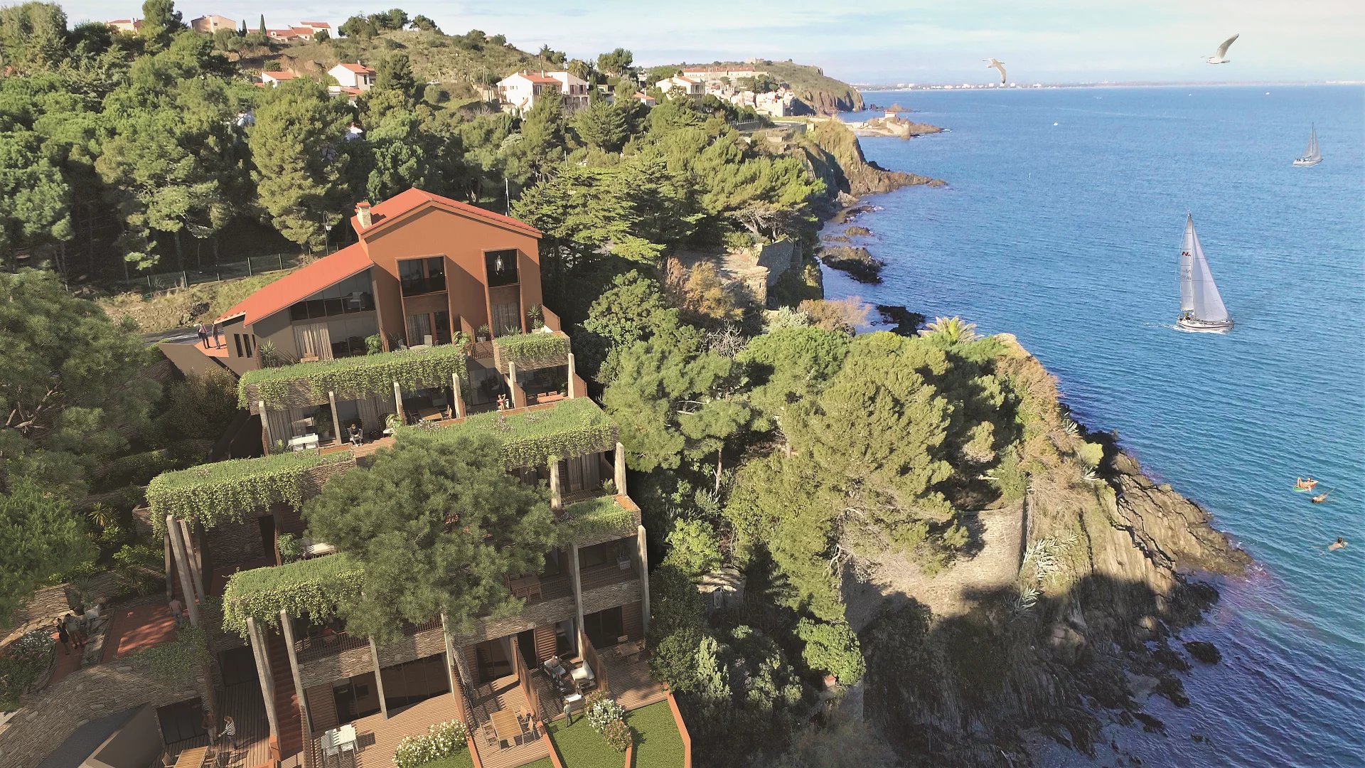HIGH SPECIFICATION 1-BED SEAFRONT APARTMENT (LOT 10), COLLIOURE