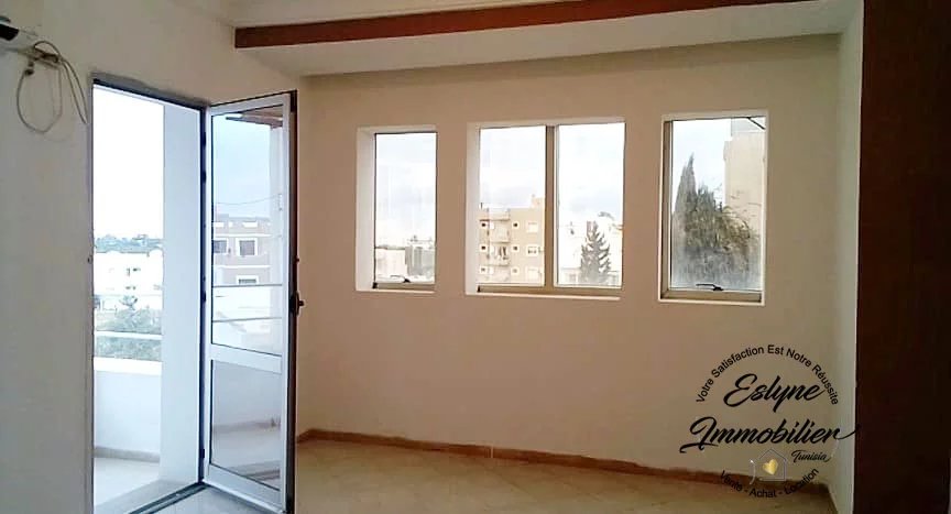 appartement S+1 dédiée à la location annuelle à Khzema