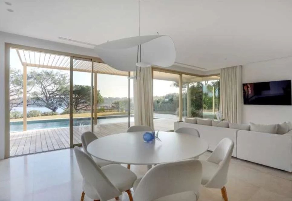 CAP D'ANTIBES BRAND NEW VILLA WITH SEA VIEW