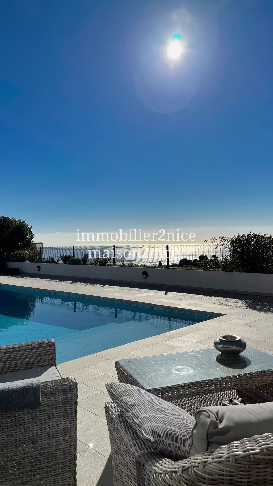 Unique Villa contemporaine vue panoramique mer
