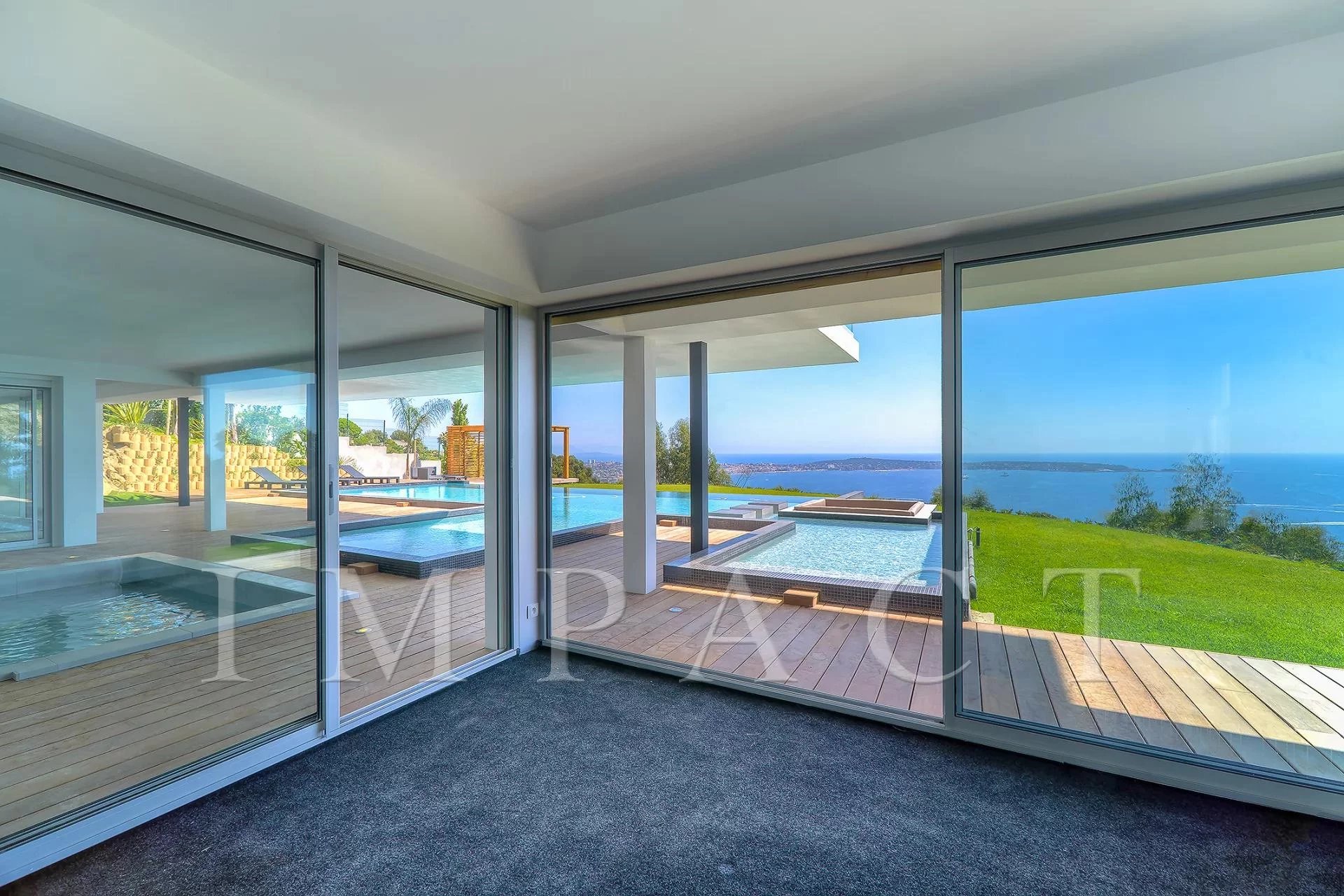 Super Cannes - Architect's villa with sea view