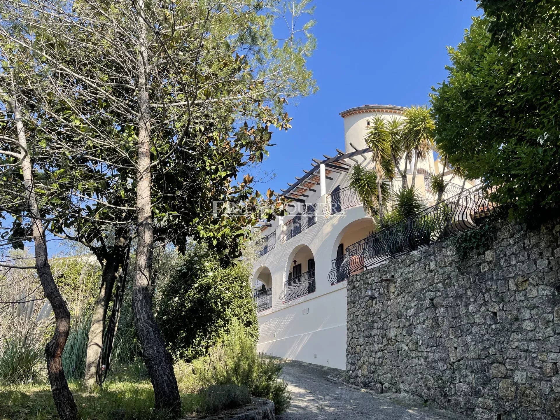 Architect villa for sale, Grasse, panoramic hill's view
