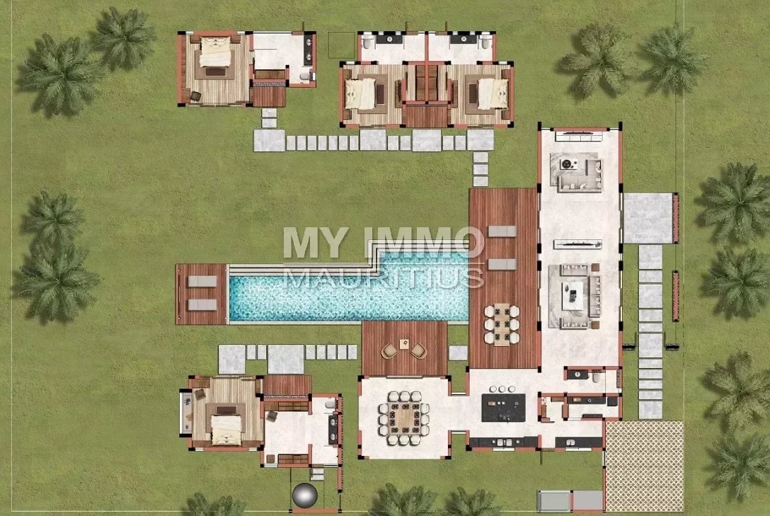 Luxury villa 5 bedrooms